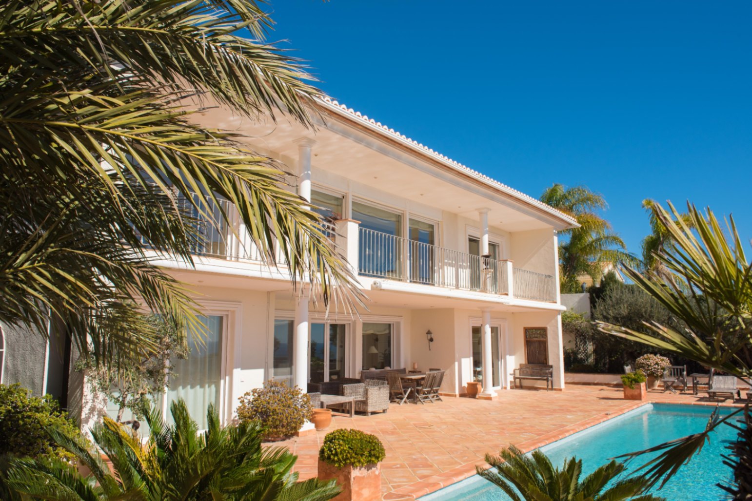 Villa elegante con vistas al mar y piscina privada en Calpe