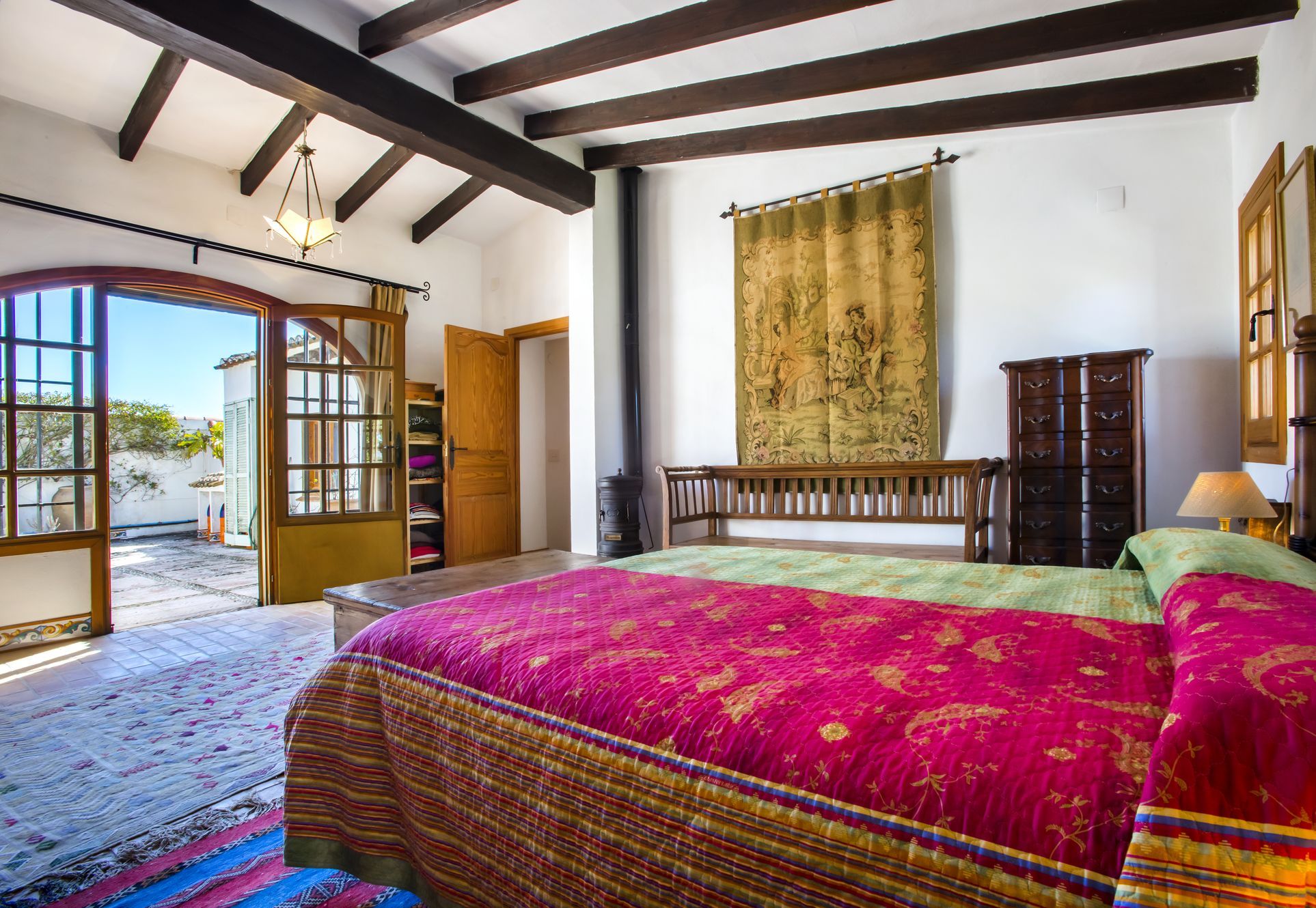 Finca tradicional en Jávea con vistas al mar y piscina privada