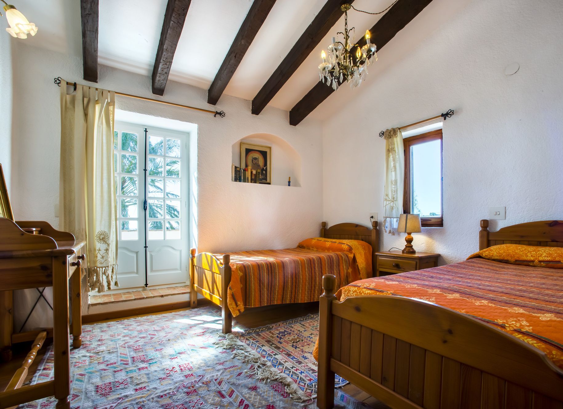 Finca tradicional en Jávea con vistas al mar y piscina privada