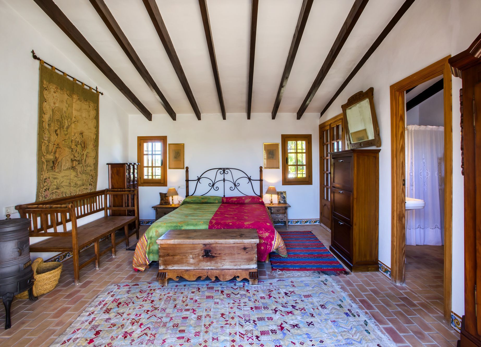 Finca tradicional en Jávea con vistas al mar y piscina privada