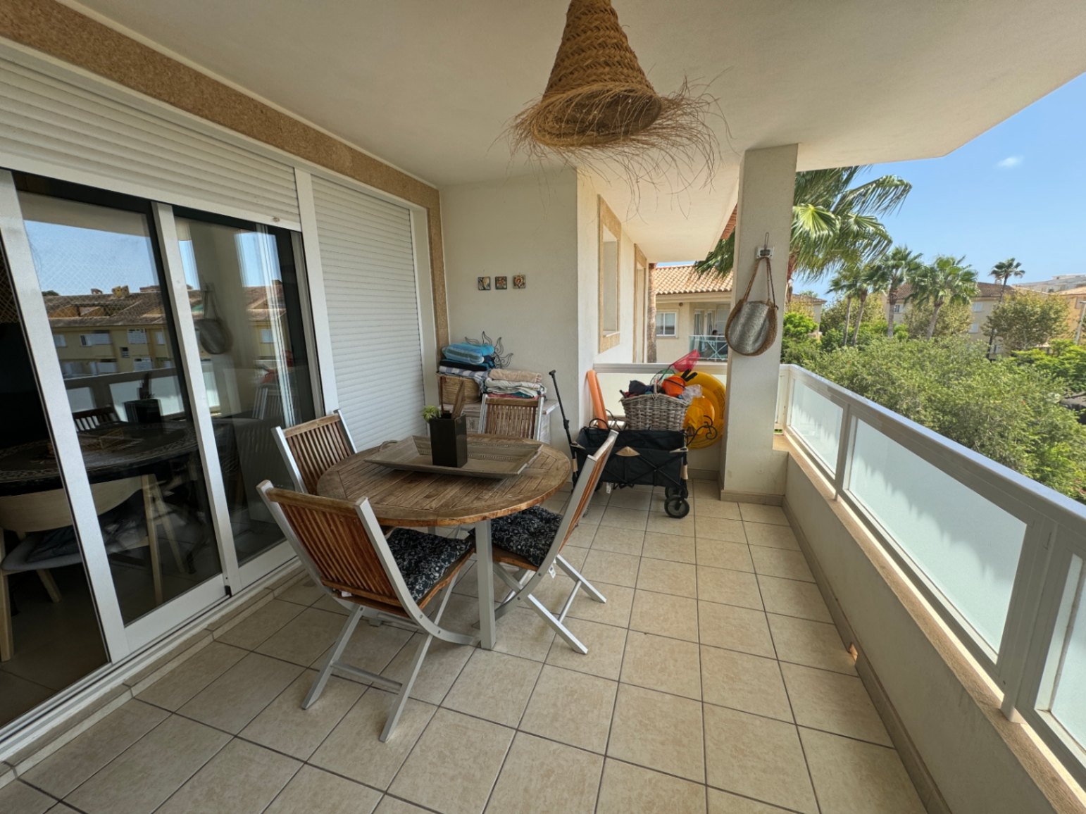 Duplex à Jávea avec grand solarium et piscine communautaire