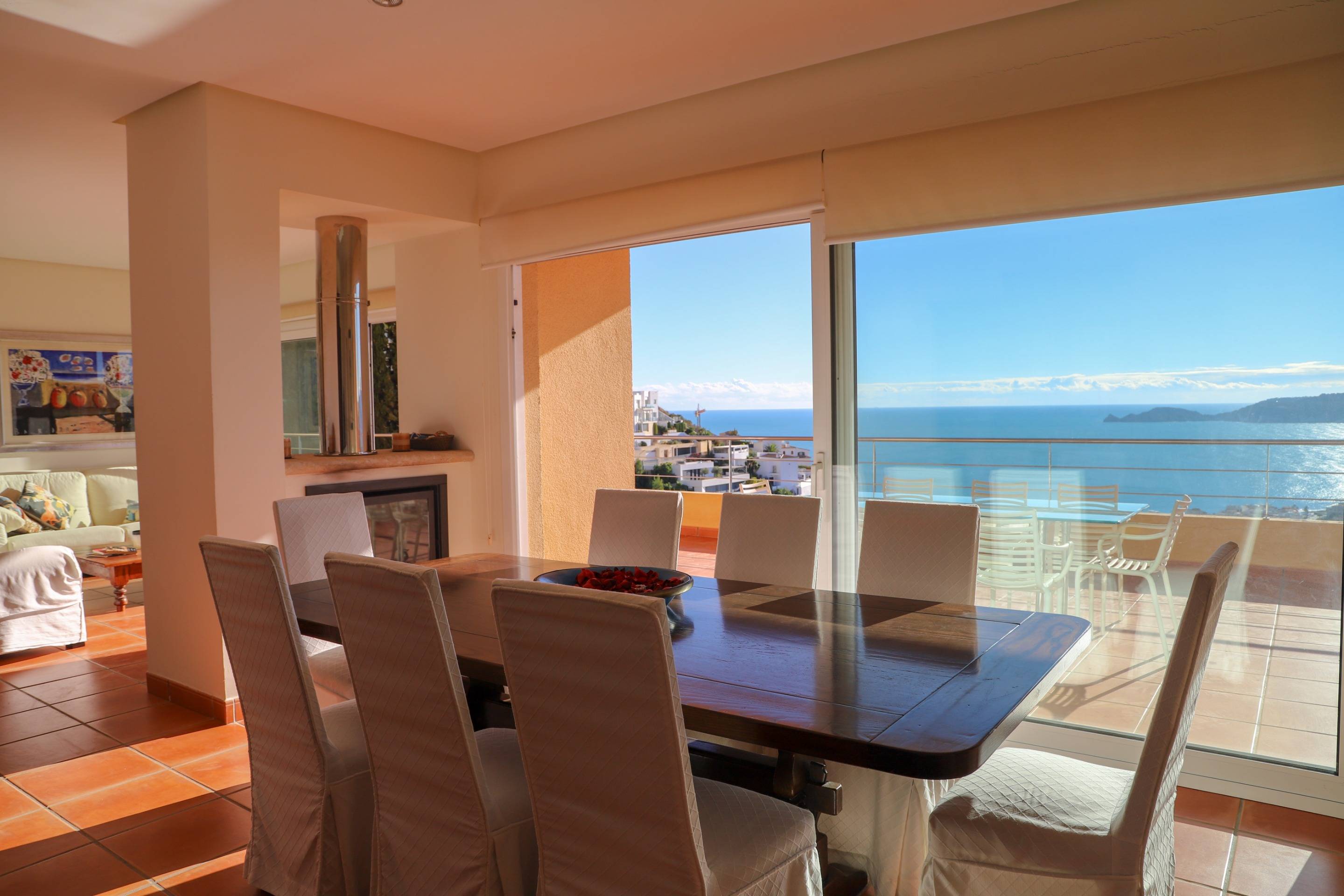Chalet en Jávea con vistas panorámicas al mar y piscina privada