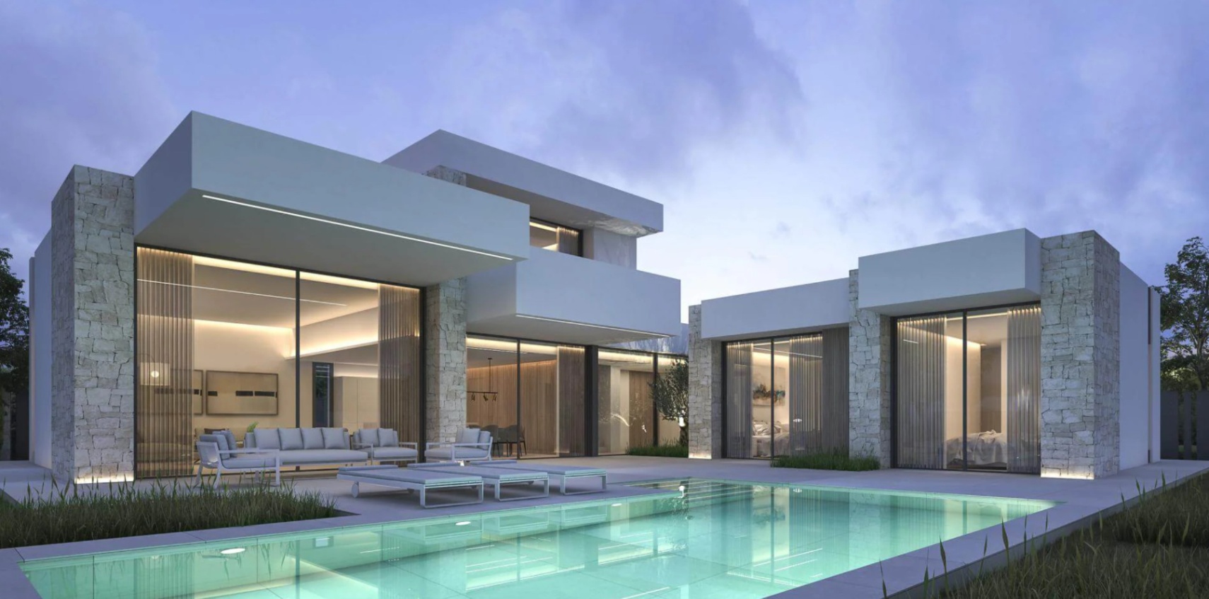 Chalet moderne à Dénia avec piscine privée