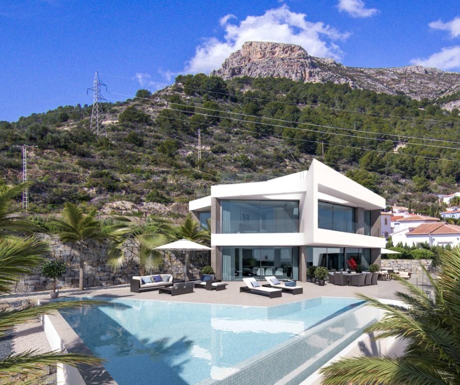 Villa de lujo con vistas al mar en Calpe