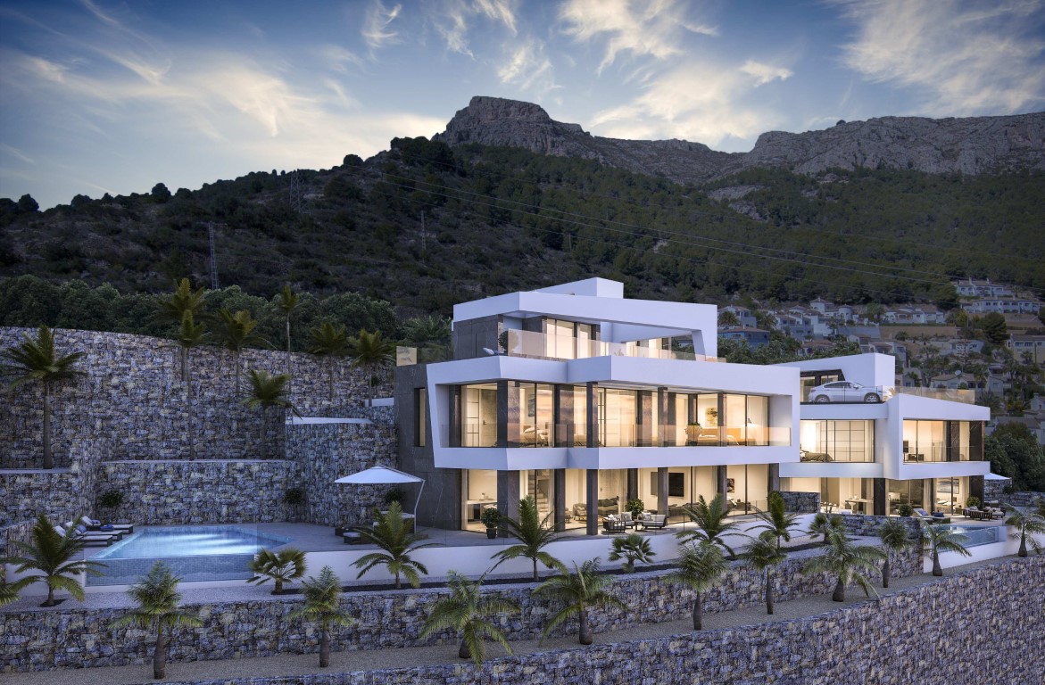 Villa de lujo con vistas al mar en Calpe