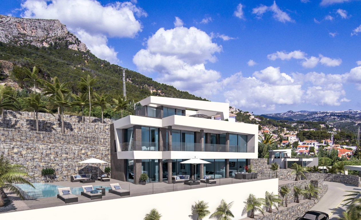 Villa de lujo con vistas al mar en Calpe