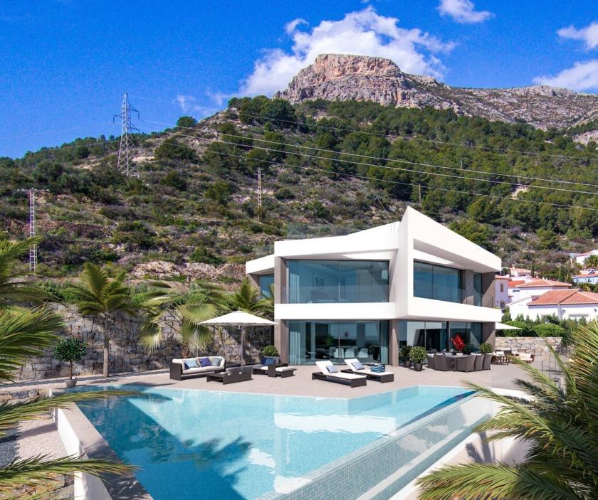 Villa de lujo con vistas al mar en Calpe