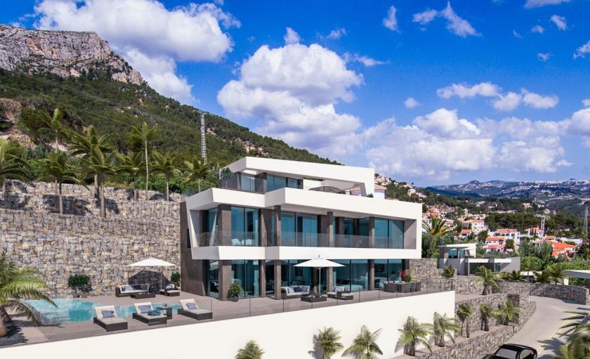 Villa de lujo con vistas al mar en Calpe