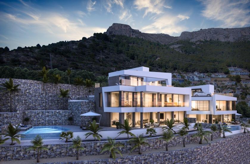 Villa de lujo con vistas al mar en Calpe