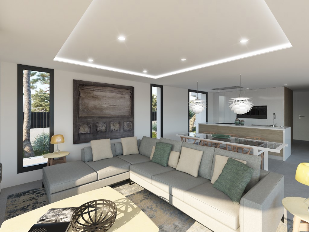 Villa moderna en Jávea, Tosalet con piscina privada