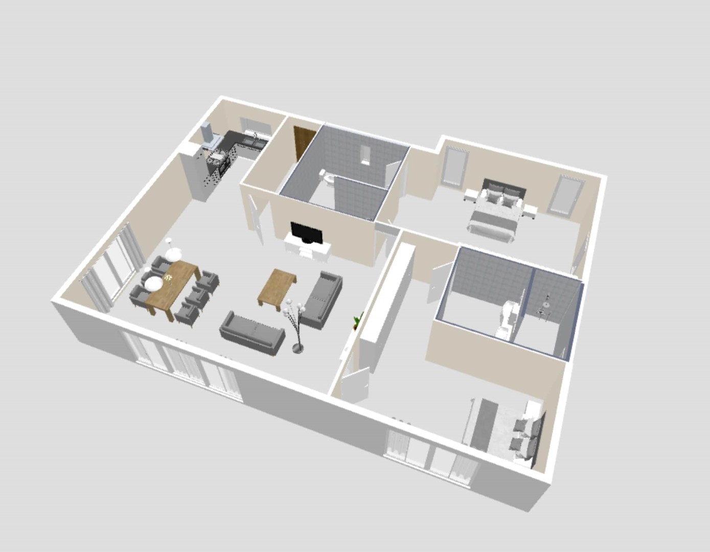 Villa de obra nueva en Jávea con piscina privada