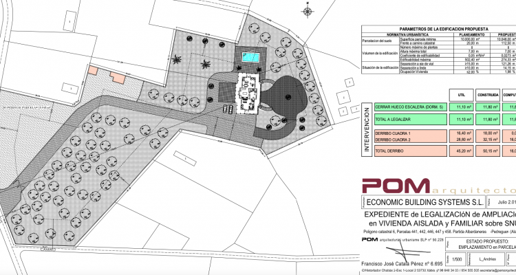 Villa en Pedreguer con vistas al mar y gran parcela