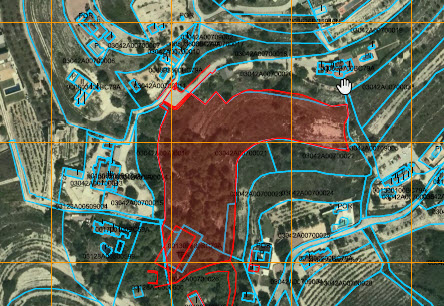 Terreno rural de 11.600 m2 con vistas al mar en Benitachell