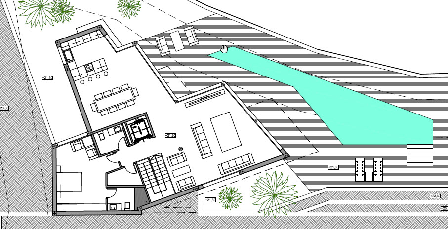 Villa moderna de cuatro dormitorios con vistas al mar en Calpe