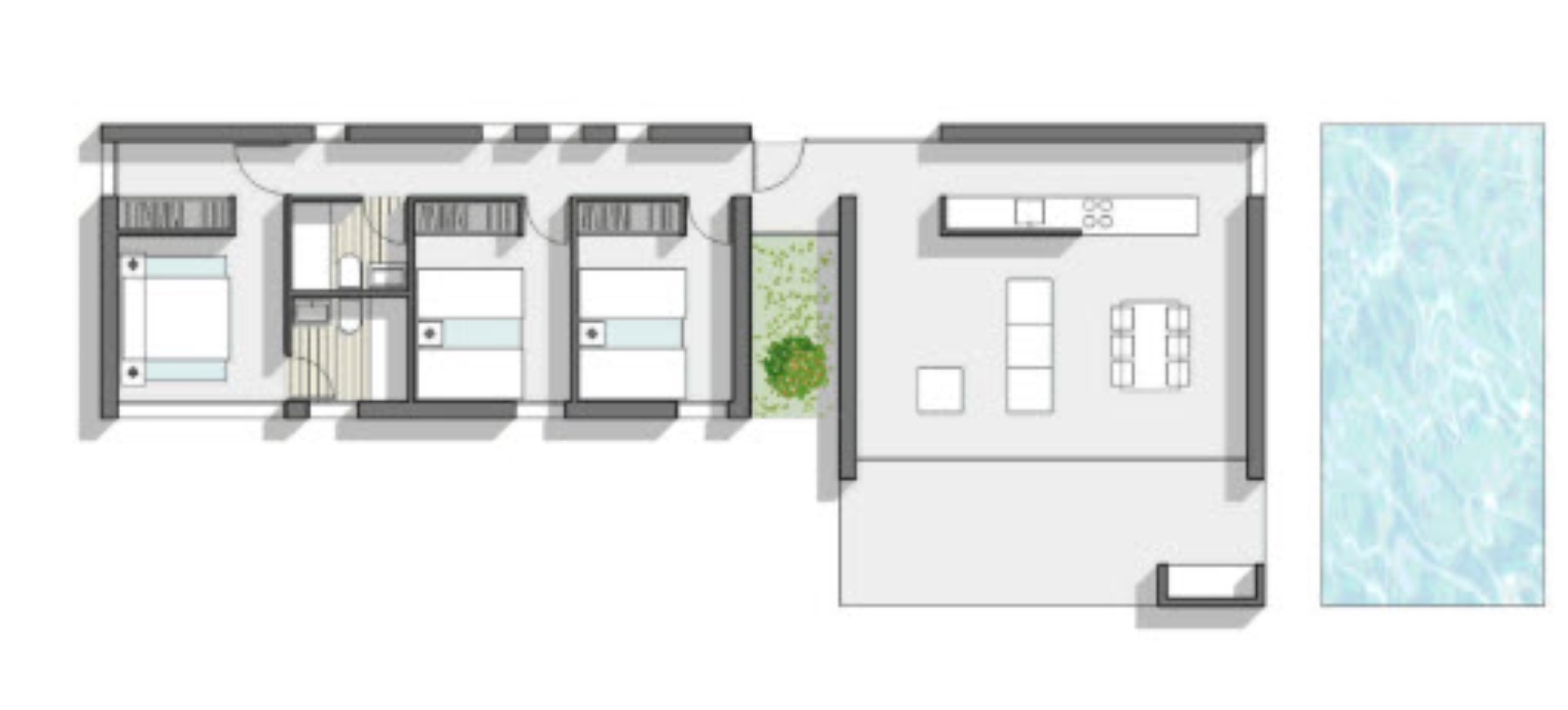 Villa de obra nueva en Pedreguer, Monte Solana con vistas panorámicas