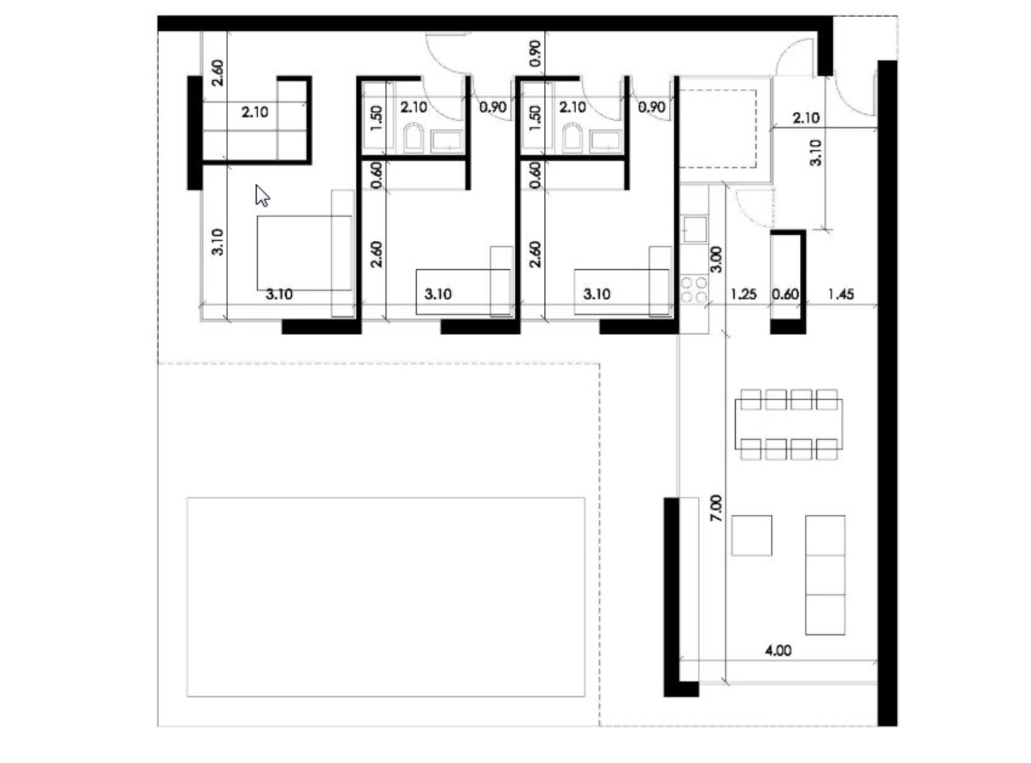 Villa moderna de obra nueva en Pedreguer, Monte Solana con piscina