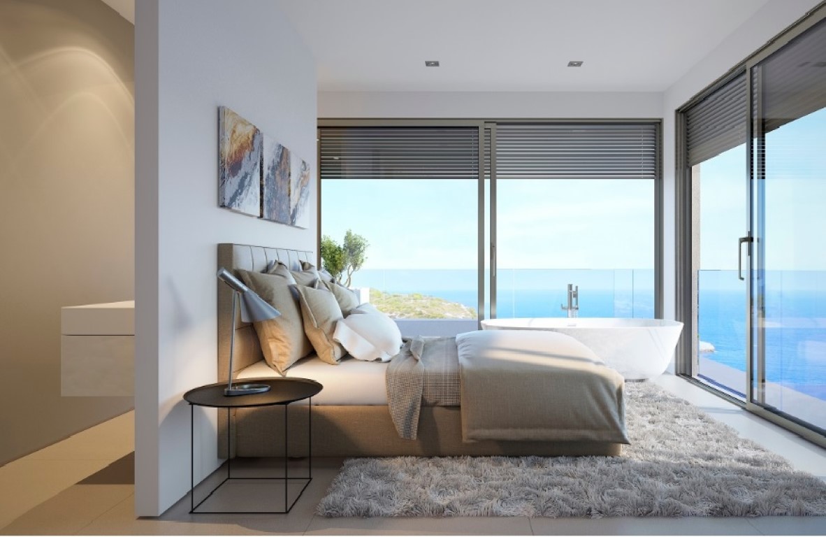 Villa moderna en Portixol, Jávea con vistas al mar