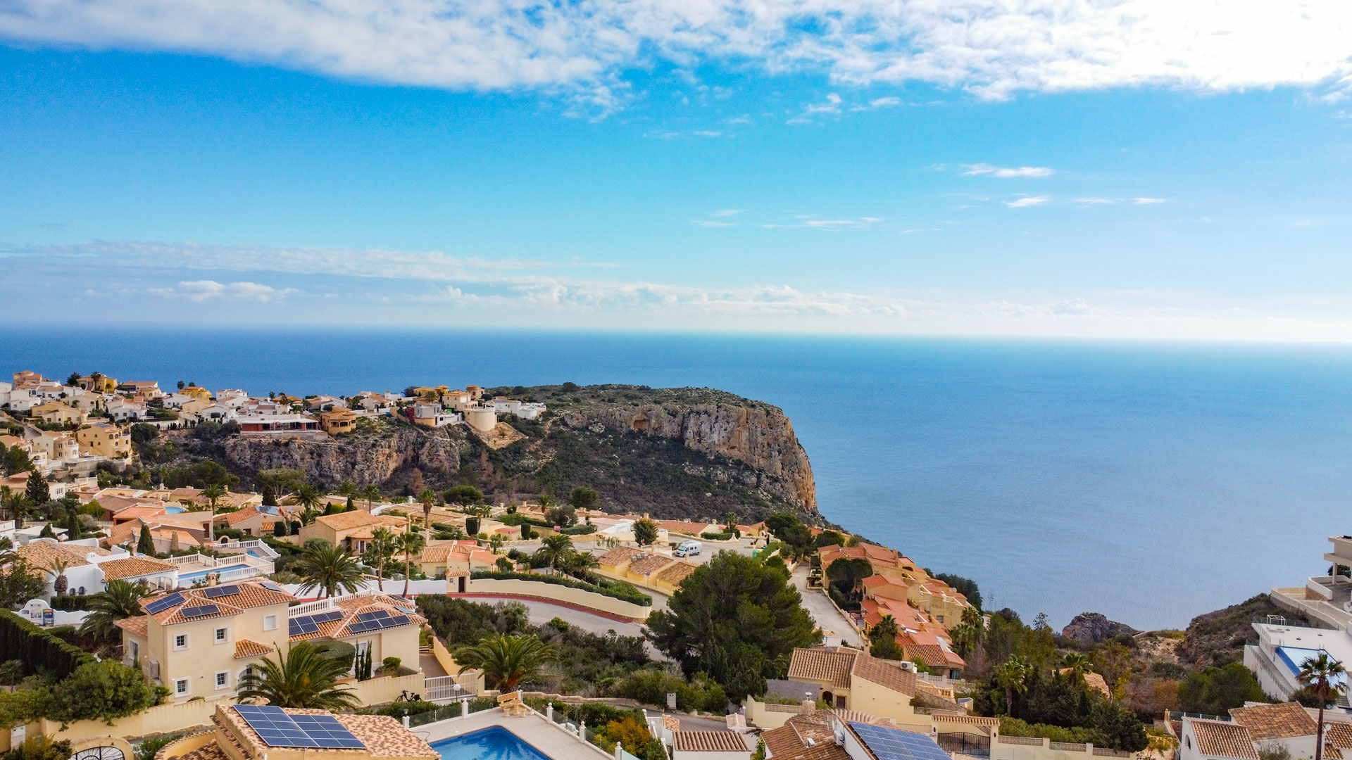 Villa moderna en Benitachell, Cumbre del Sol con vistas al mar