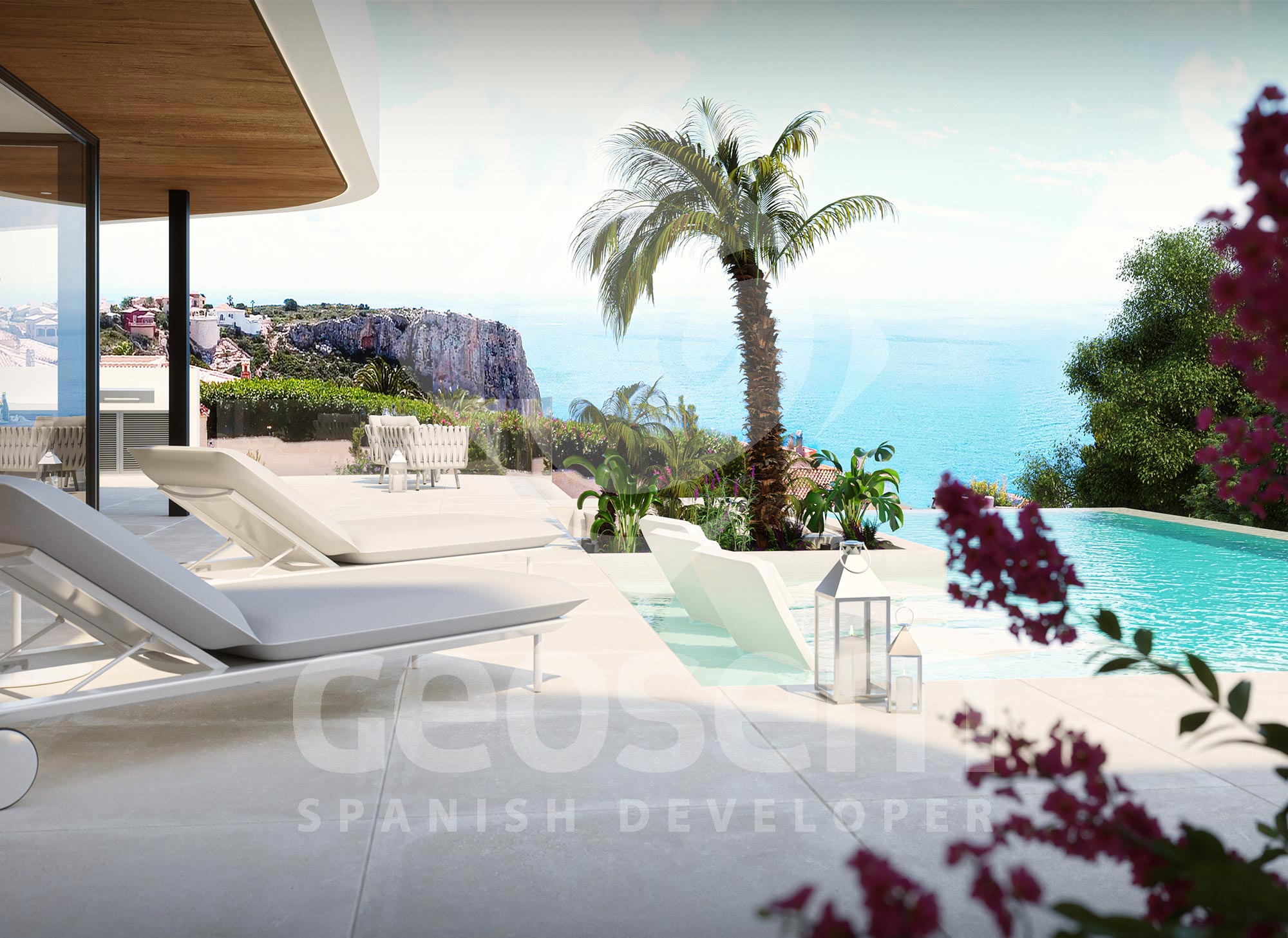 Villa moderna en Benitachell, Cumbre del Sol con vistas al mar