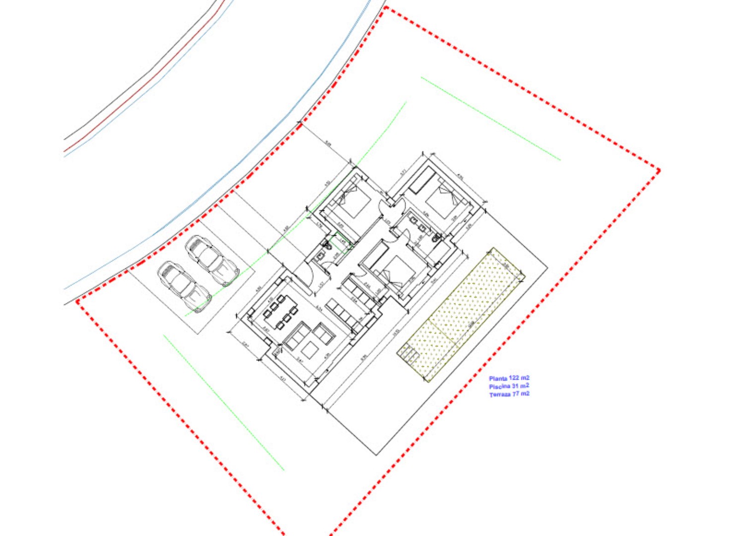 Villa de obra nueva en Pedreguer con vistas panorámicas