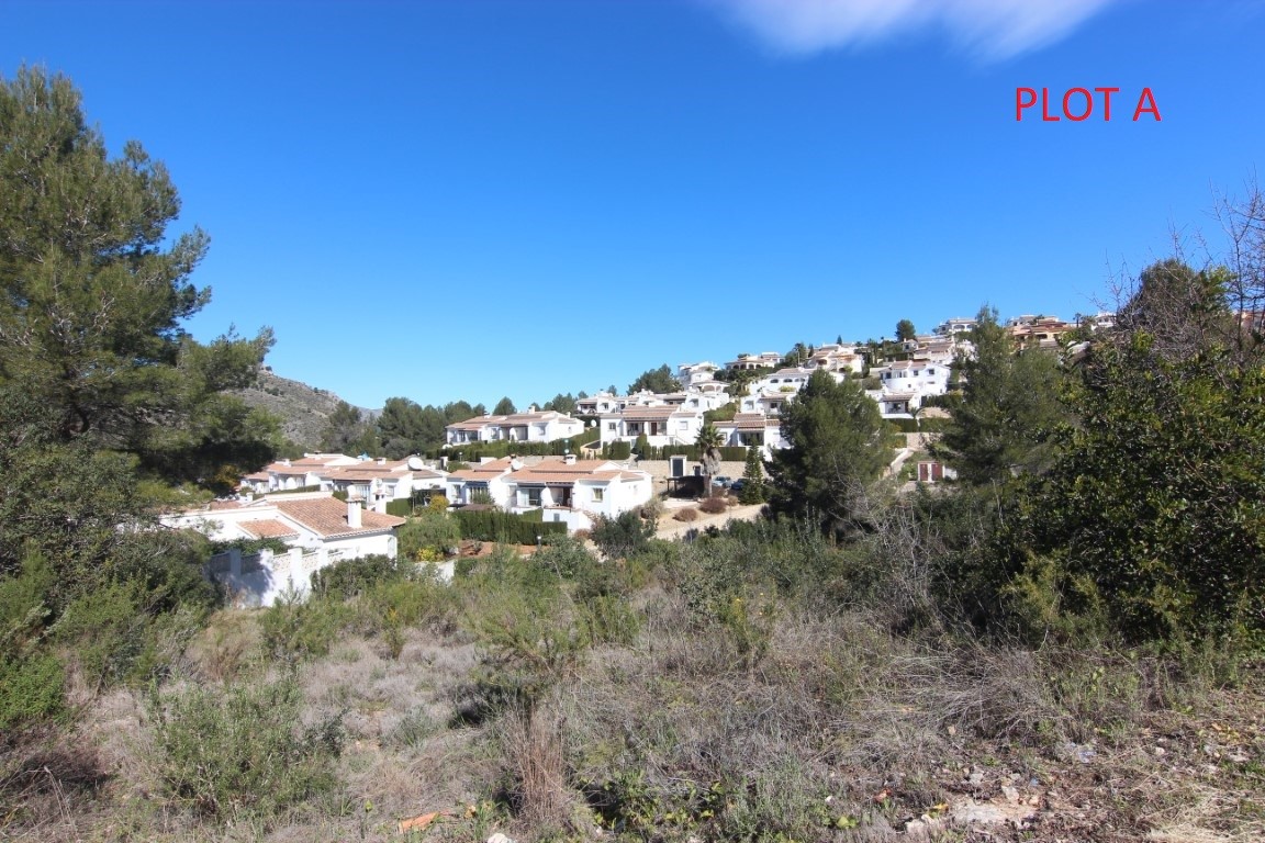 Parcelas edificables con vistas panorámicas en Puerta del Valle, Murla