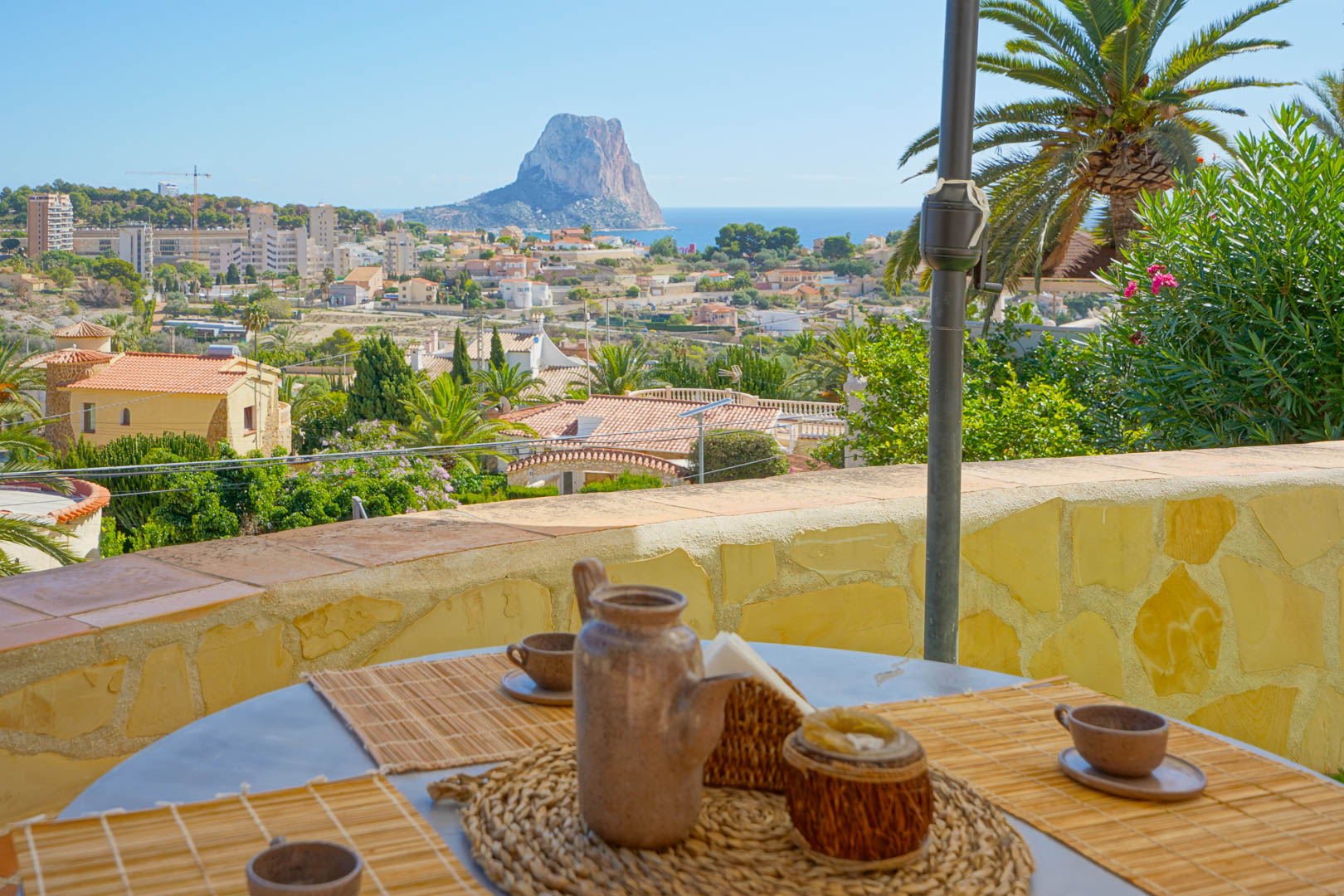 Villa en Calpe, La Canuta con vistas al mar y licencia turística