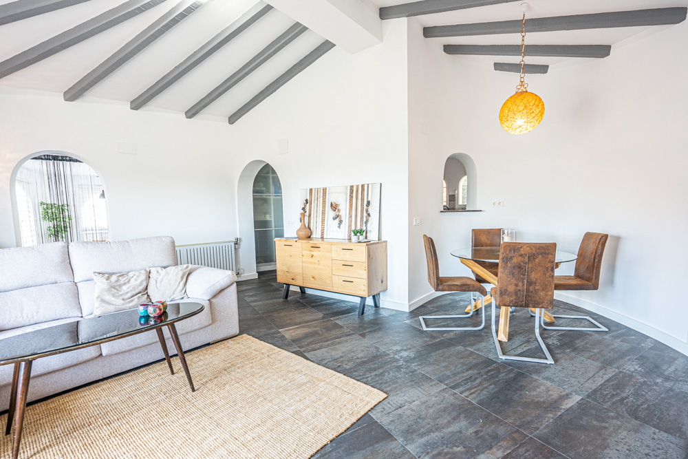 Villa en Calpe, La Canuta con vistas al mar y licencia turística