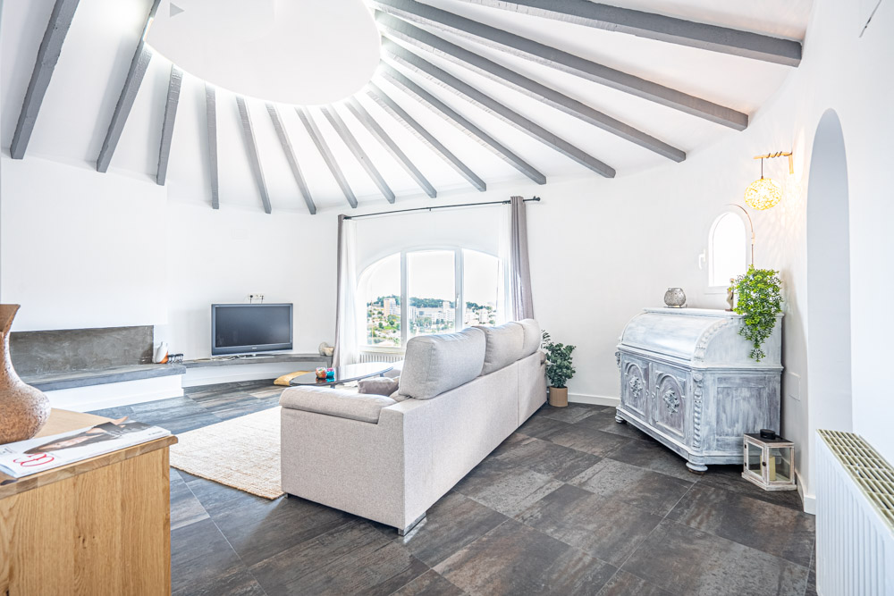 Villa en Calpe, La Canuta con vistas al mar y licencia turística