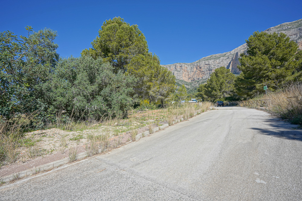 Terreno rural en Jávea, Montgó con vistas a la montaña
