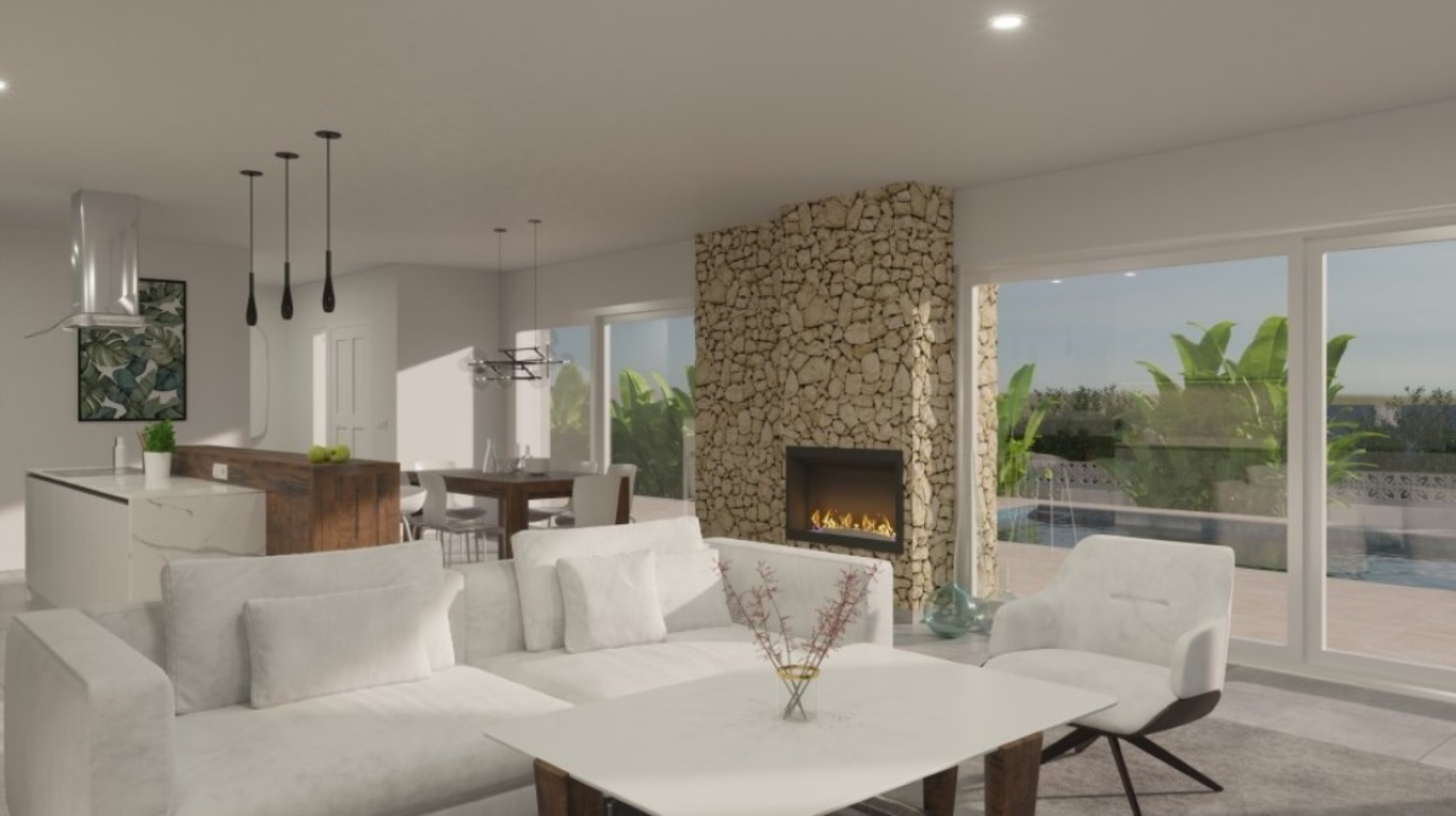 Villa moderna de obra nueva en Alcalalí con piscina privada