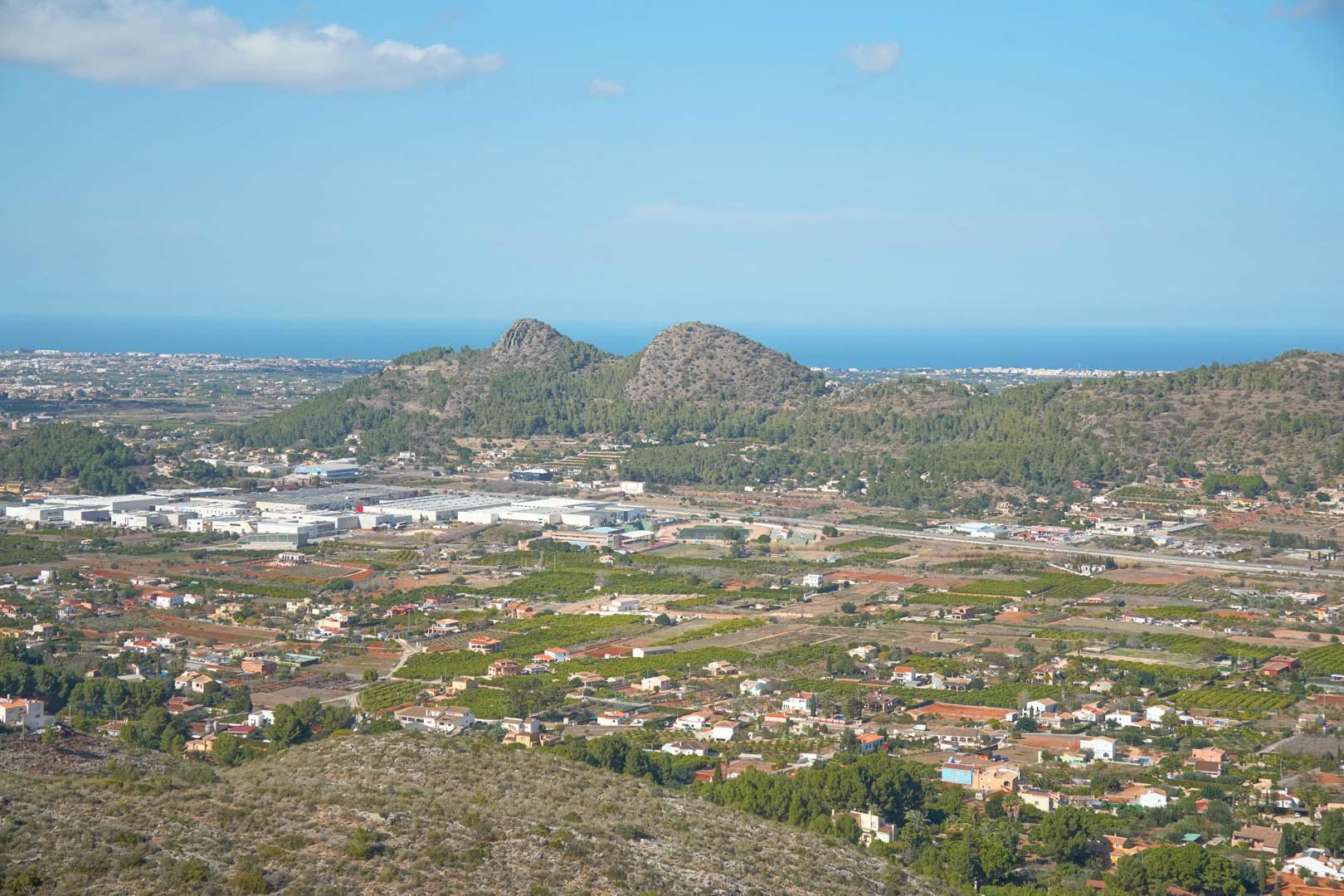 Villa de cinco dormitorios con vistas al mar en La Sella, Pedreguer