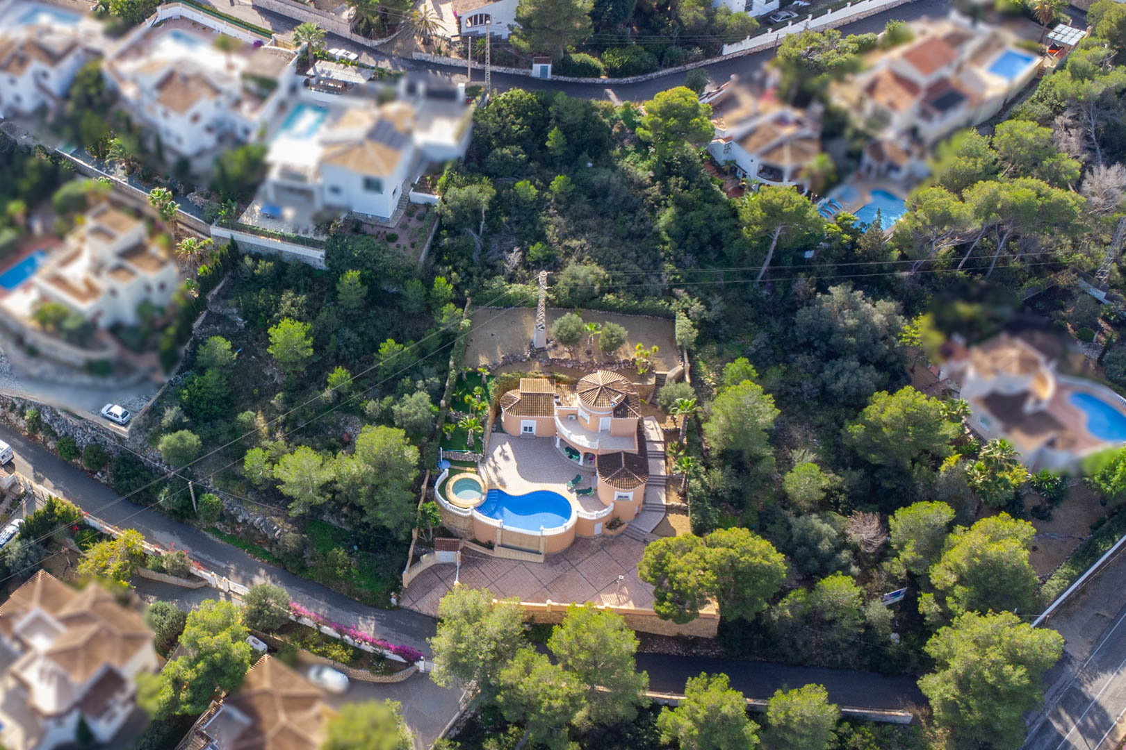 Villa con vistas panorámicas en Balcón al Mar, Jávea