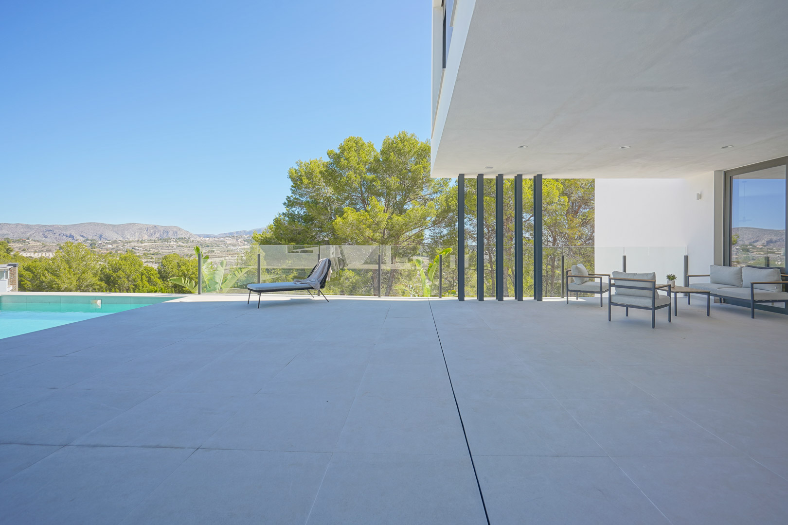 Villa moderna en Moraira, Benimeit con piscina privada