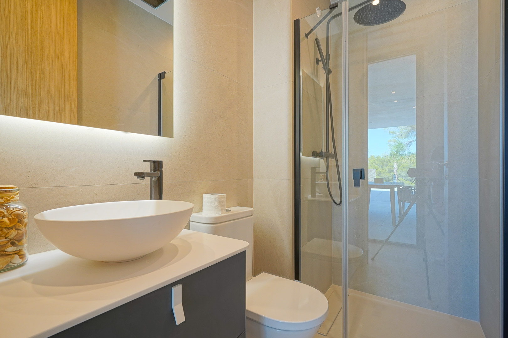 Villa moderna en Moraira, Benimeit con piscina privada