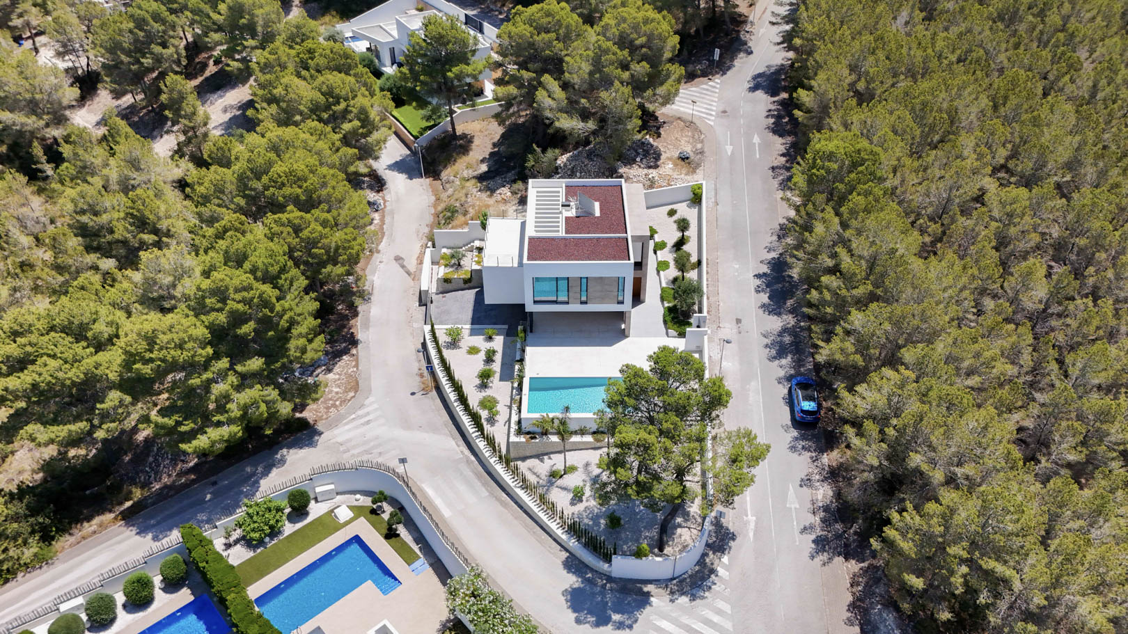 Villa moderna en Moraira, Benimeit con piscina privada
