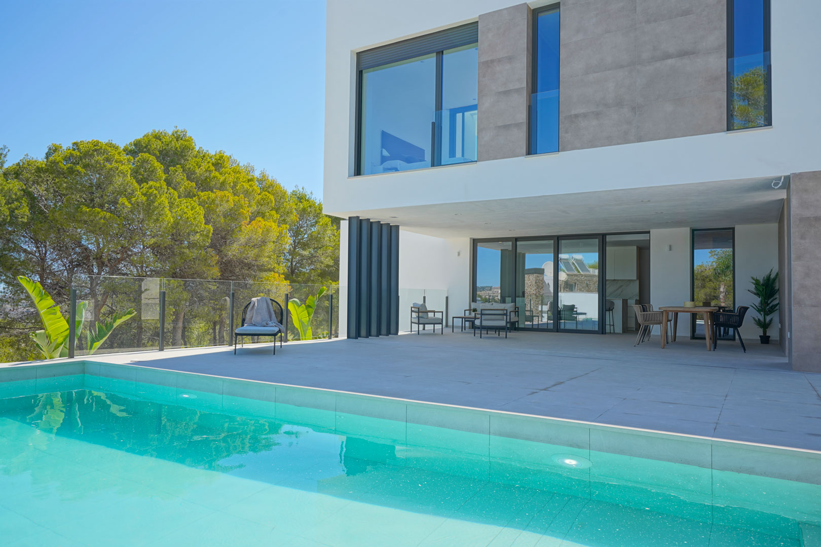 Villa moderna en Moraira, Benimeit con piscina privada