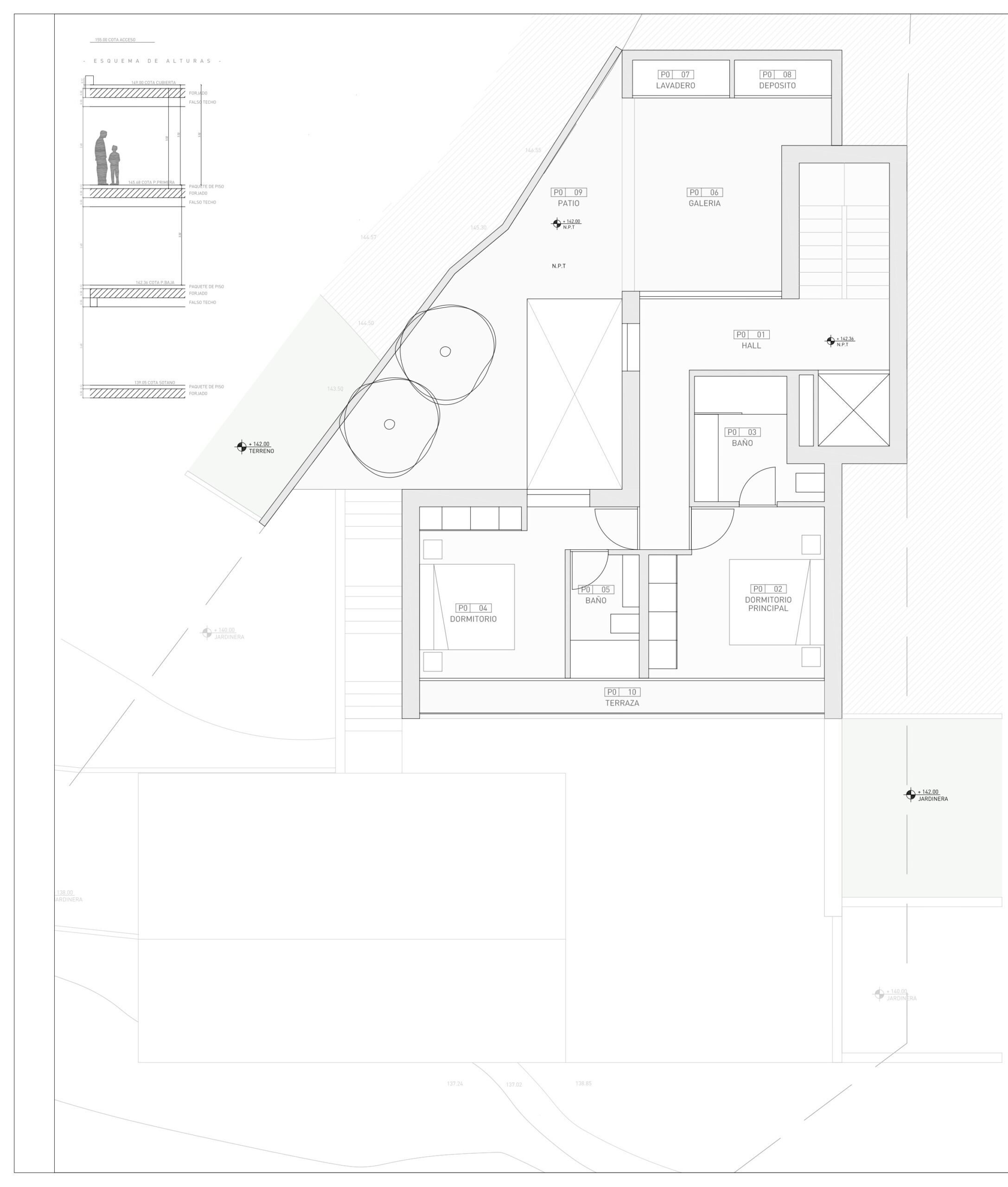 Villa moderna en Benissa, La Fustera con vistas al mar y ascensor