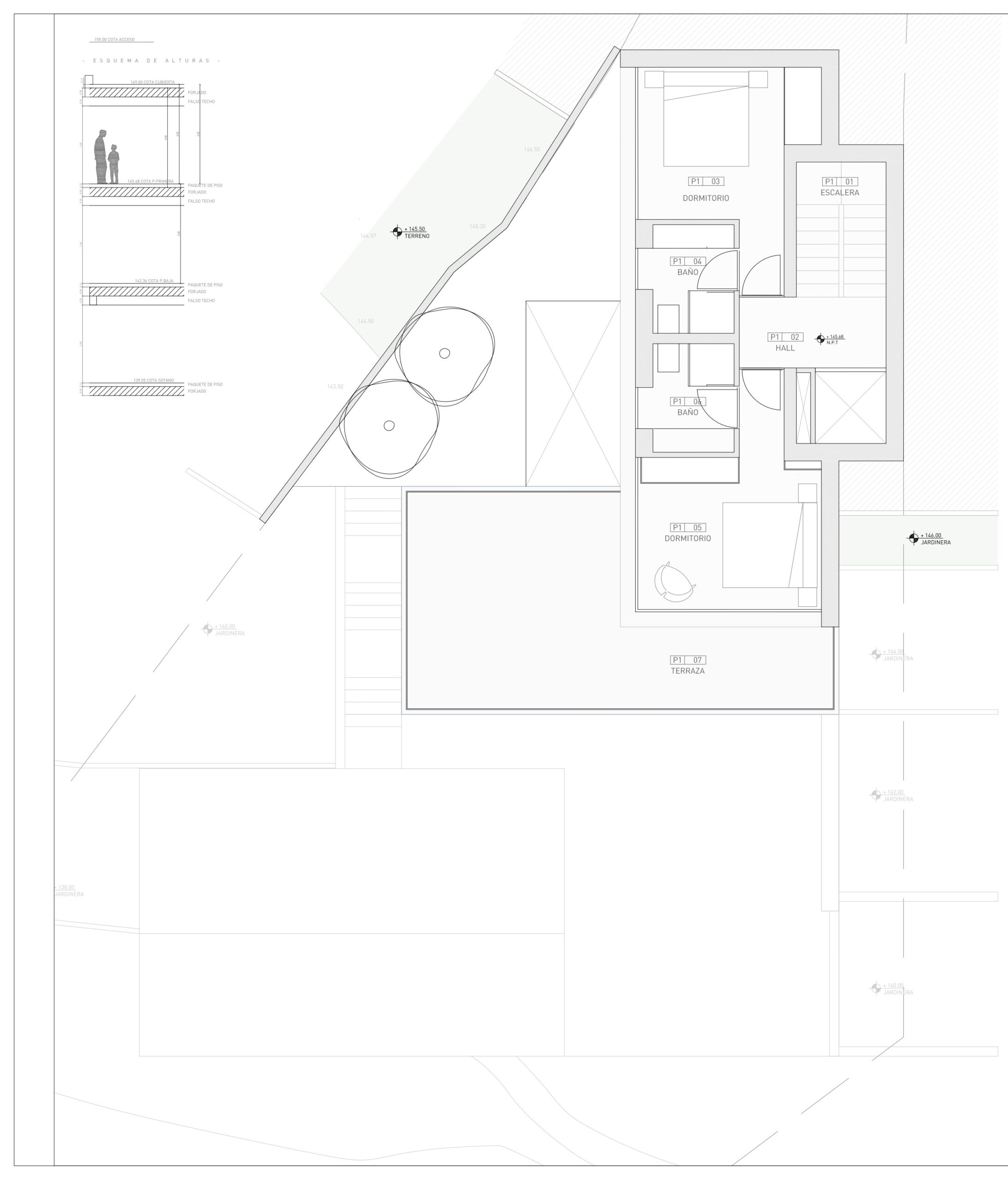Villa moderna en Benissa, La Fustera con vistas al mar y ascensor