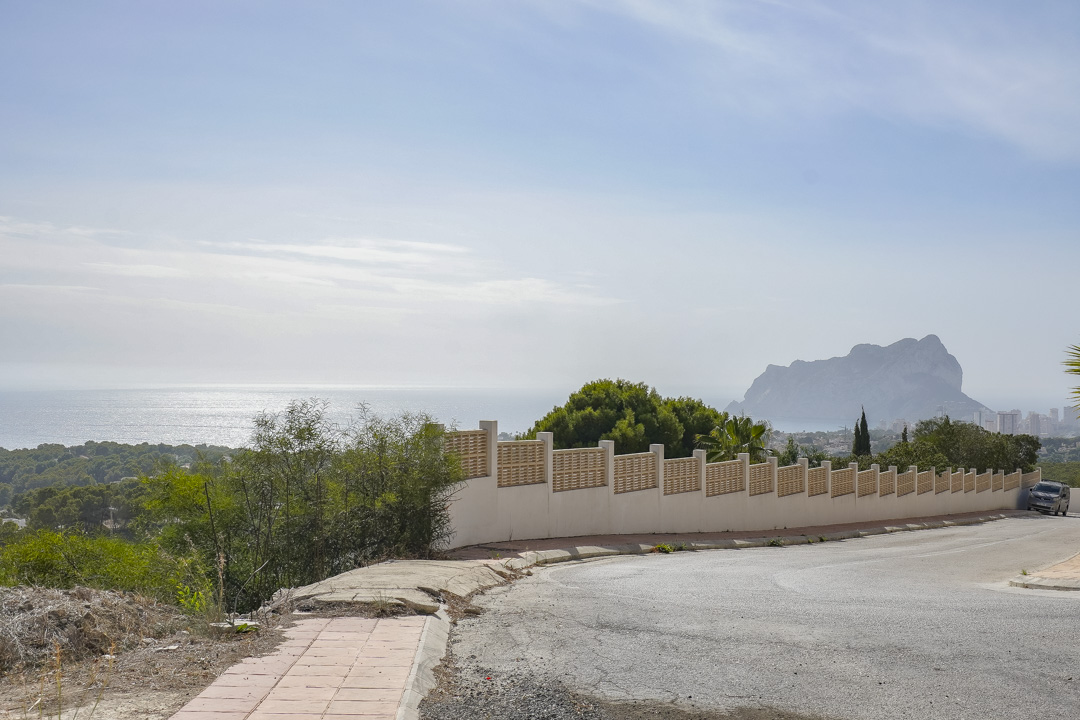 Villa moderna con vistas al mar en Benissa, La Fustera