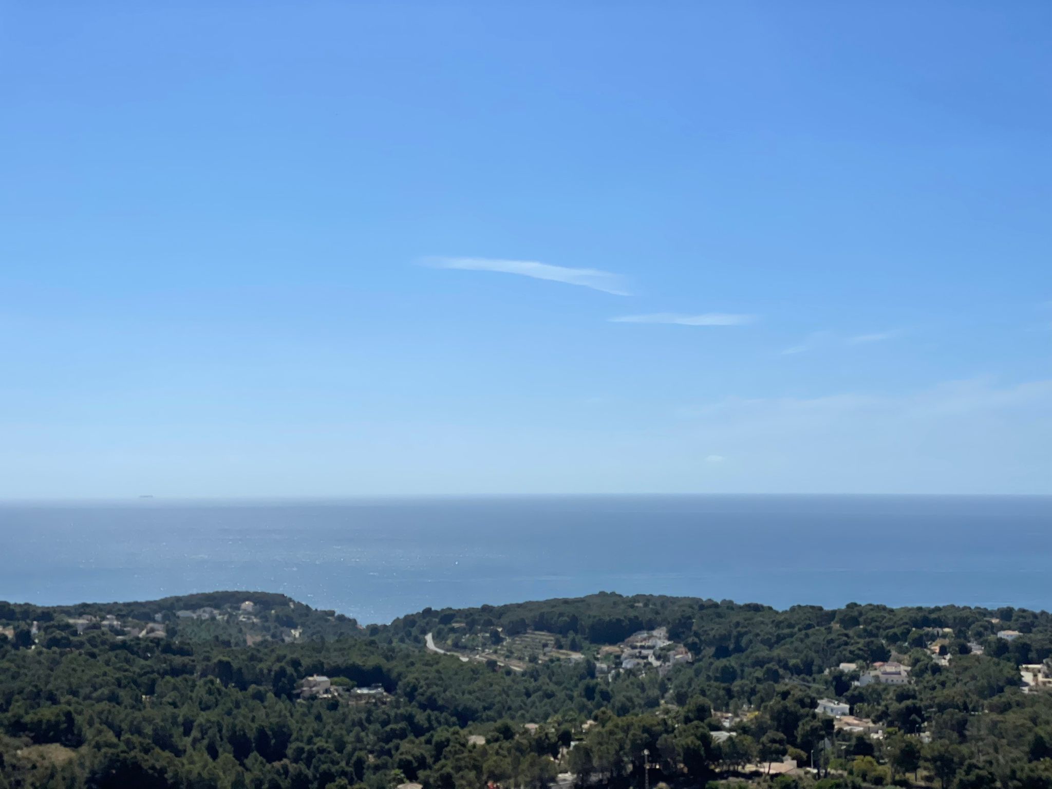 Villa moderna con vistas al mar en Benissa, La Fustera