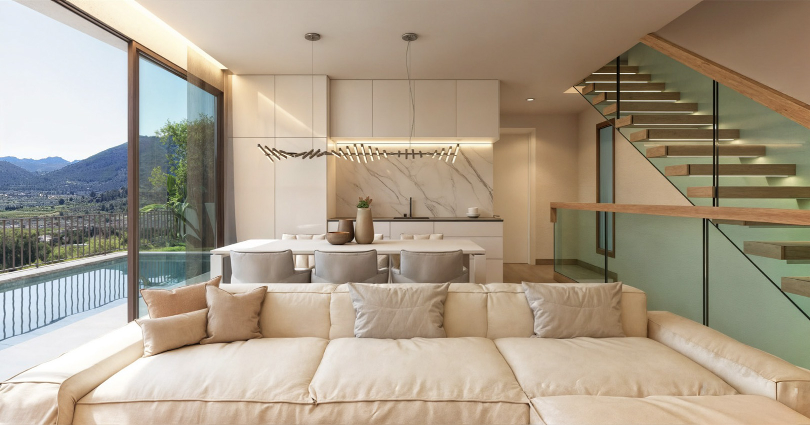 Villa moderna en Alcalalí, La Solana Gardens con piscina privada