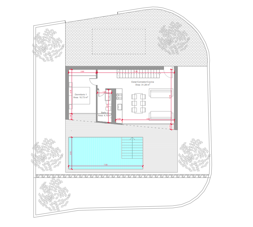 Villa moderna en Alcalalí, La Solana Gardens con piscina privada