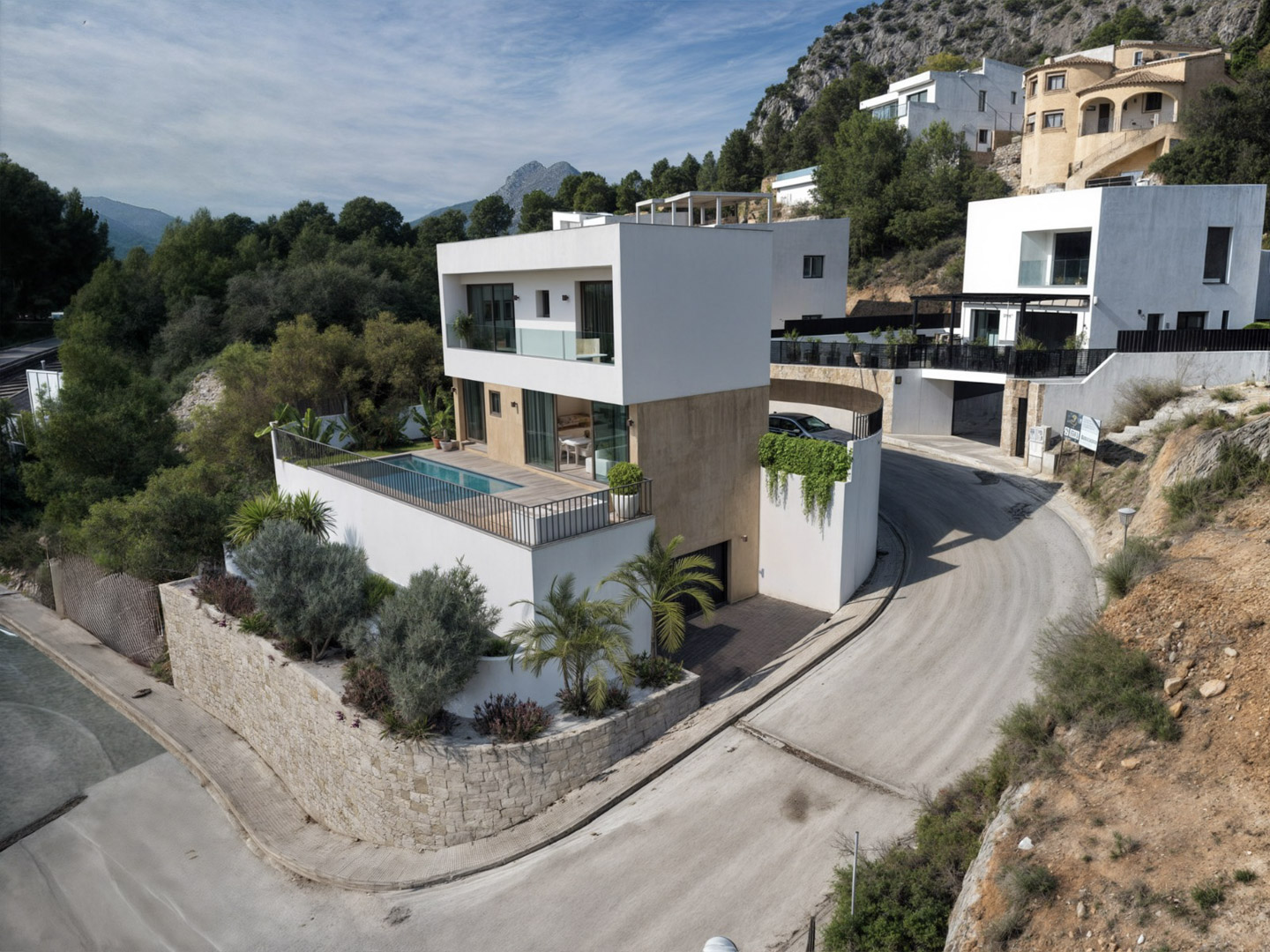 Villa moderna en Alcalalí, La Solana Gardens con piscina privada