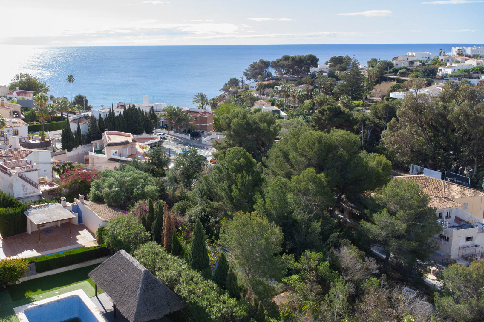 Dos parcelas con vistas al mar en La Fustera, Benissa