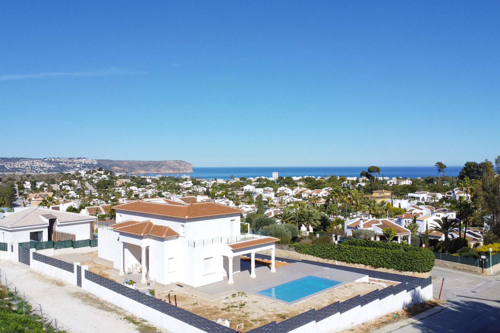 Villa moderna con vistas al mar en Pinosol, Jávea