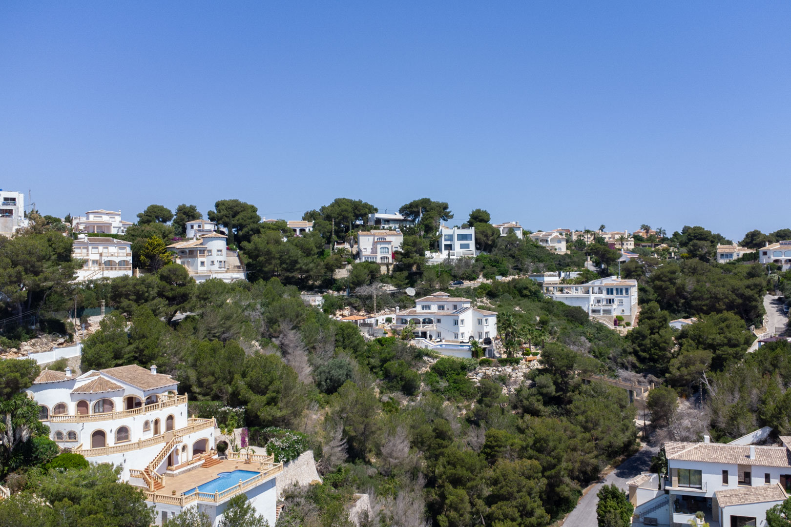 Terreno con vistas al mar en Costa Nova, Jávea