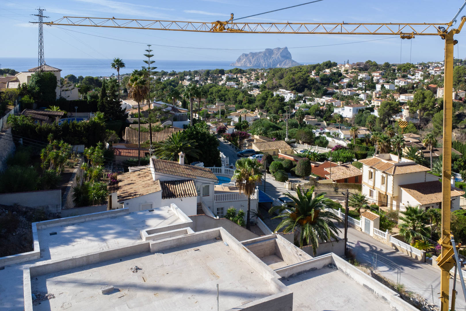 Proyecto de villa moderna en San Jaime Benissa con vistas al mar