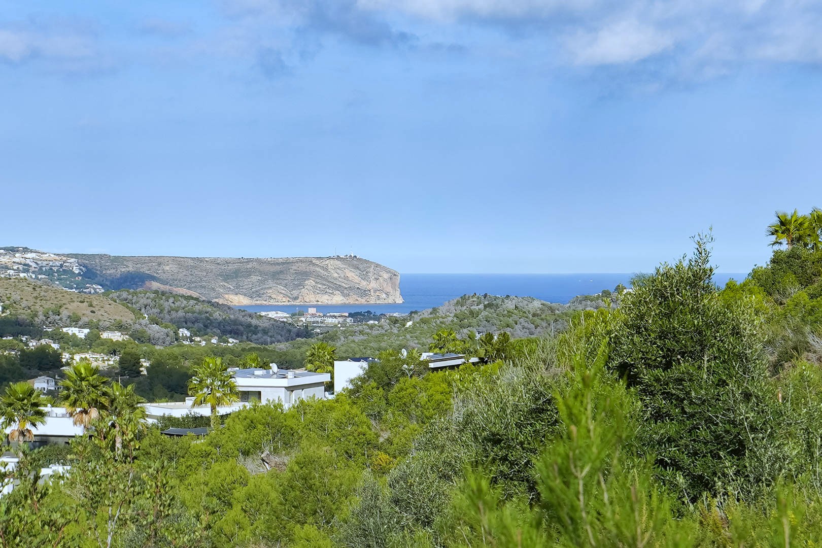 Parcela con vistas al mar en Monte Olímpico, Jávea