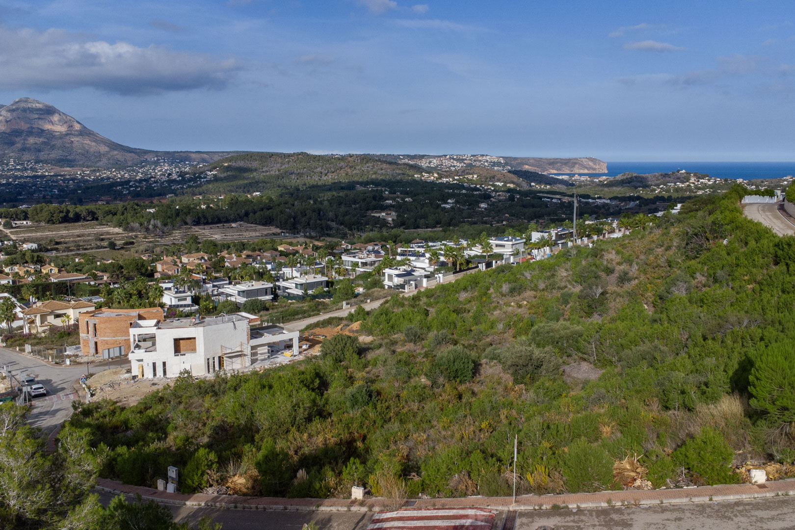 Parcela con vistas al mar en Monte Olímpico, Jávea