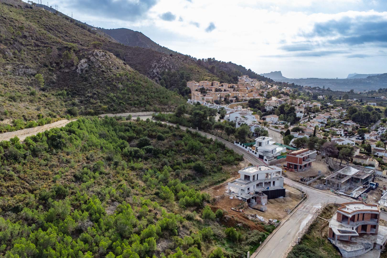 Parcela con vistas al mar en Monte Olímpico, Jávea